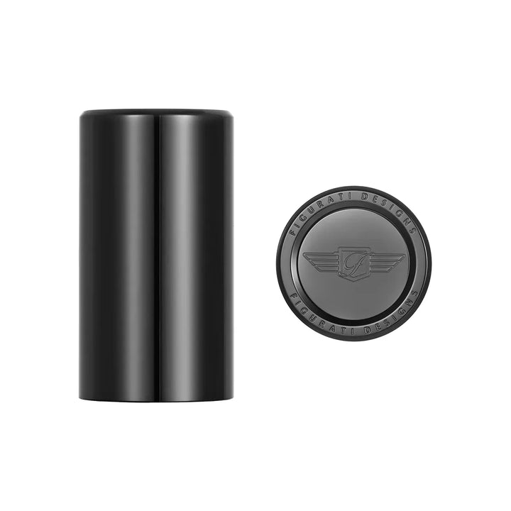 Figurati Designs – Harley-Davidson Stainless-Steel in Black Figurati Designs Logo Docking Hardware – FD01-DC-25.2/46.5-BLK