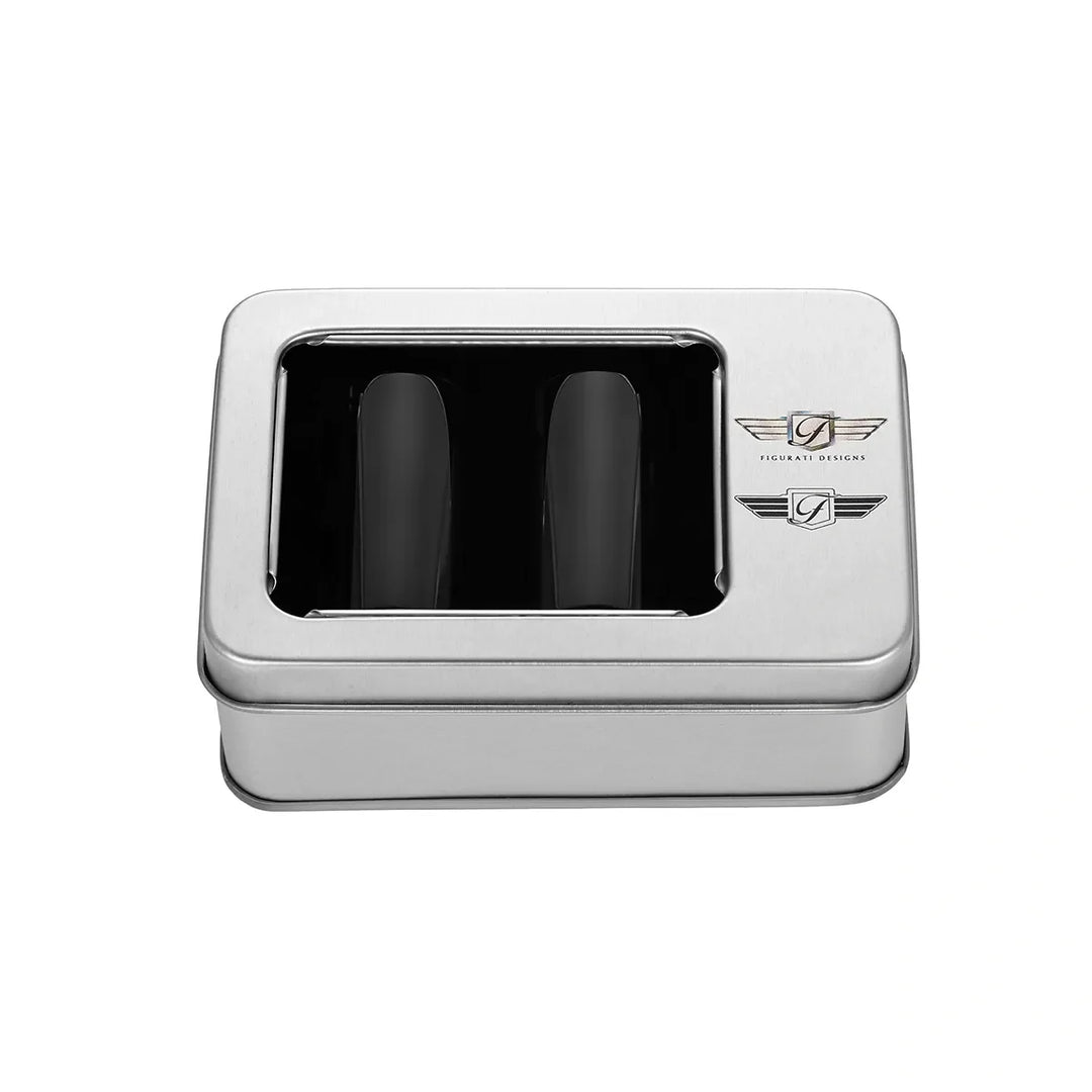 Figurati Designs – Harley-Davidson Stainless-Steel in Black Figurati Designs Logo Docking Hardware – FD01-DC-25.2/46.5-BLK
