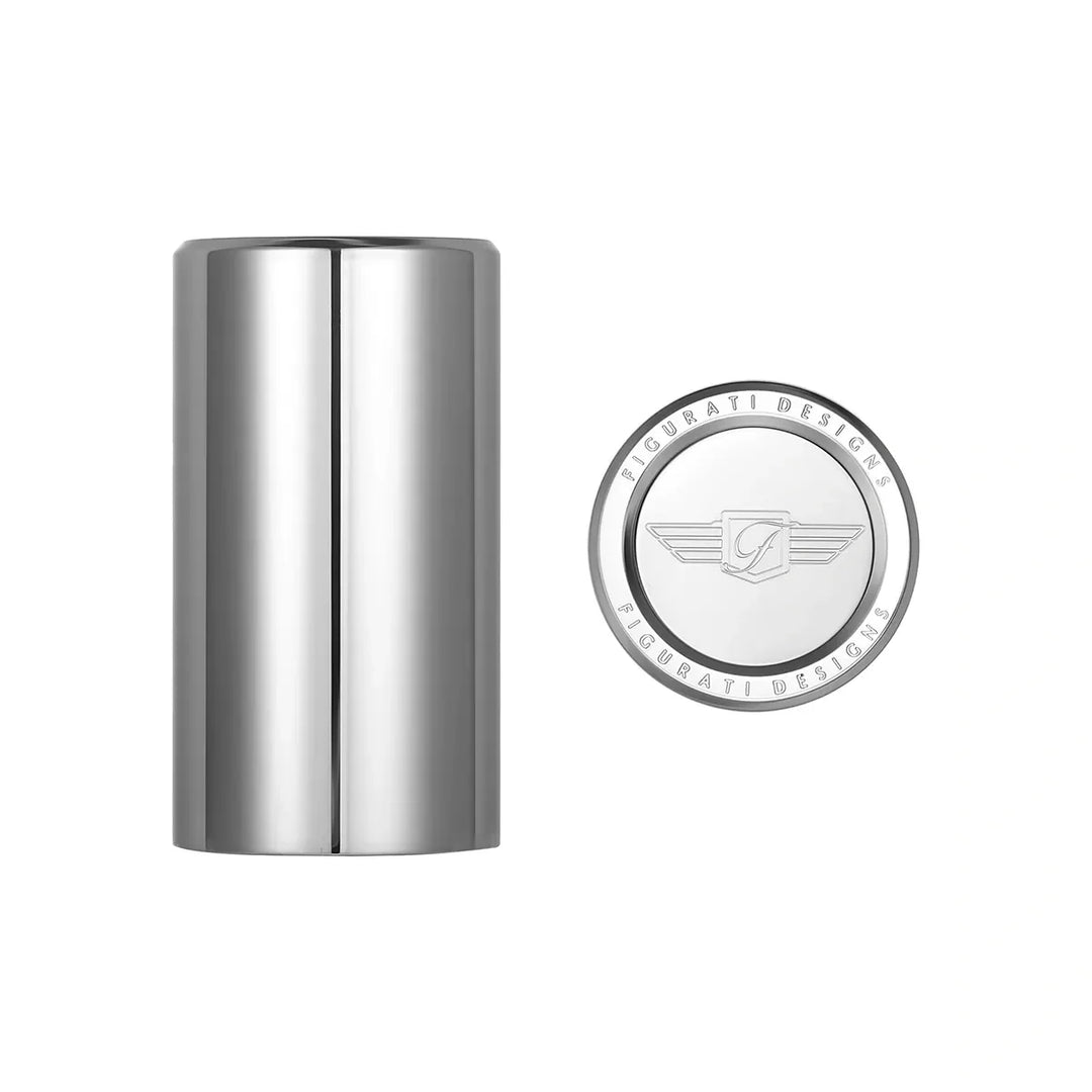 Figurati Designs – Harley-Davidson Stainless-Steel Figurati Designs Logo Docking Hardware – FD01-DC-25.2/46.5-SS