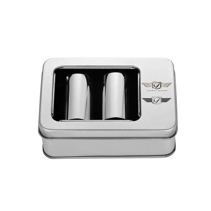 Figurati Designs – Harley-Davidson Stainless-Steel Figurati Designs Logo Docking Hardware – FD01-DC-25.2/46.5-SS