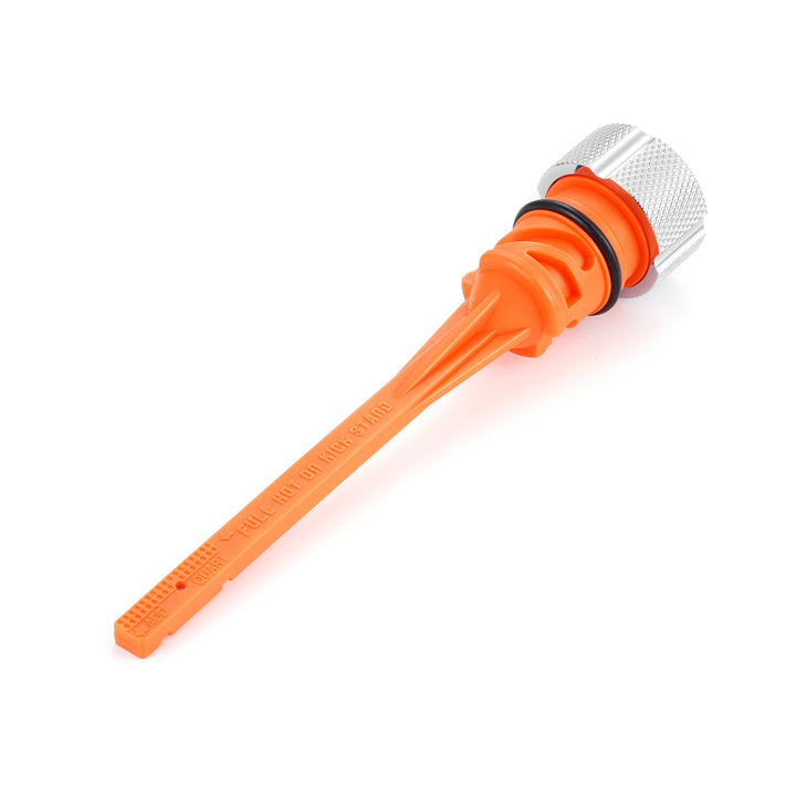 Figurati Designs – Custom Signature Magnetic Dipstick for Harley-Davidson M8 Softail - Knurled Silver - Full Color – FD01-STM8-KN-SS-CUSTOM-FULL-COLOR