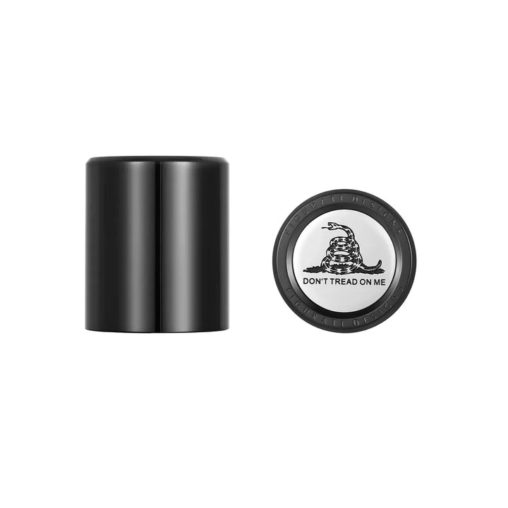 Figurati Designs – Harley-Davidson Stainless-Steel in Black Don't Tread on Me Docking Hardware – FD40-DC-25.2/32-BLK
