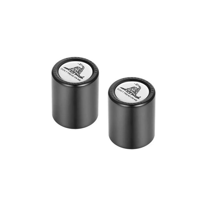 Figurati Designs – Harley-Davidson Stainless-Steel in Black Don't Tread on Me Docking Hardware – FD40-DC-25.2/32-BLK