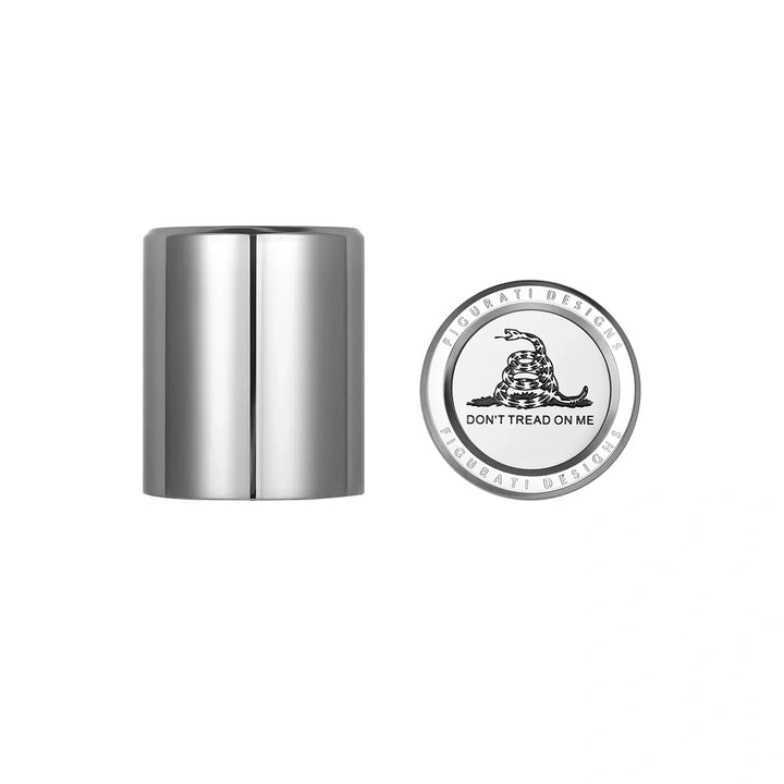 Figurati Designs – Harley-Davidson Stainless-Steel Don't Tread on Me Docking Hardware – FD40-DC-25.2/32-SS