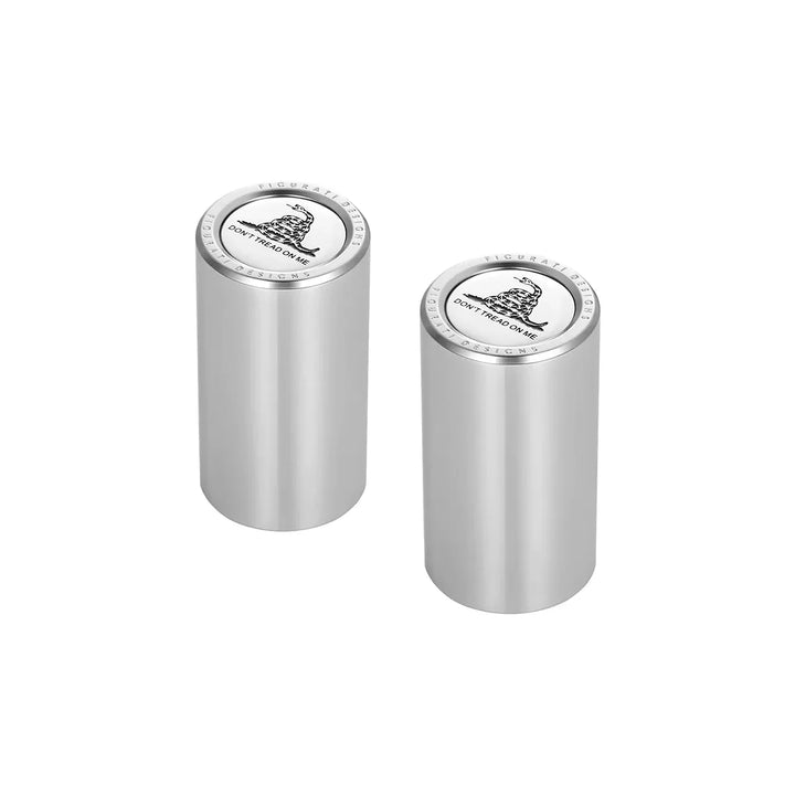 Figurati Designs – Harley-Davidson Stainless-Steel Don't Tread On Me Docking Hardware – FD40-DC-25.2/46.5-SS