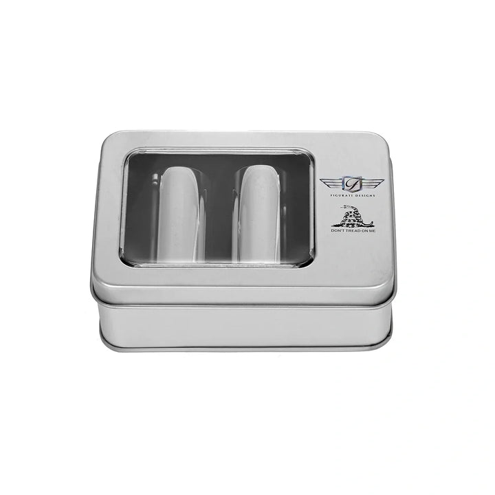Figurati Designs – Harley-Davidson Stainless-Steel Don't Tread On Me Docking Hardware – FD40-DC-25.2/46.5-SS