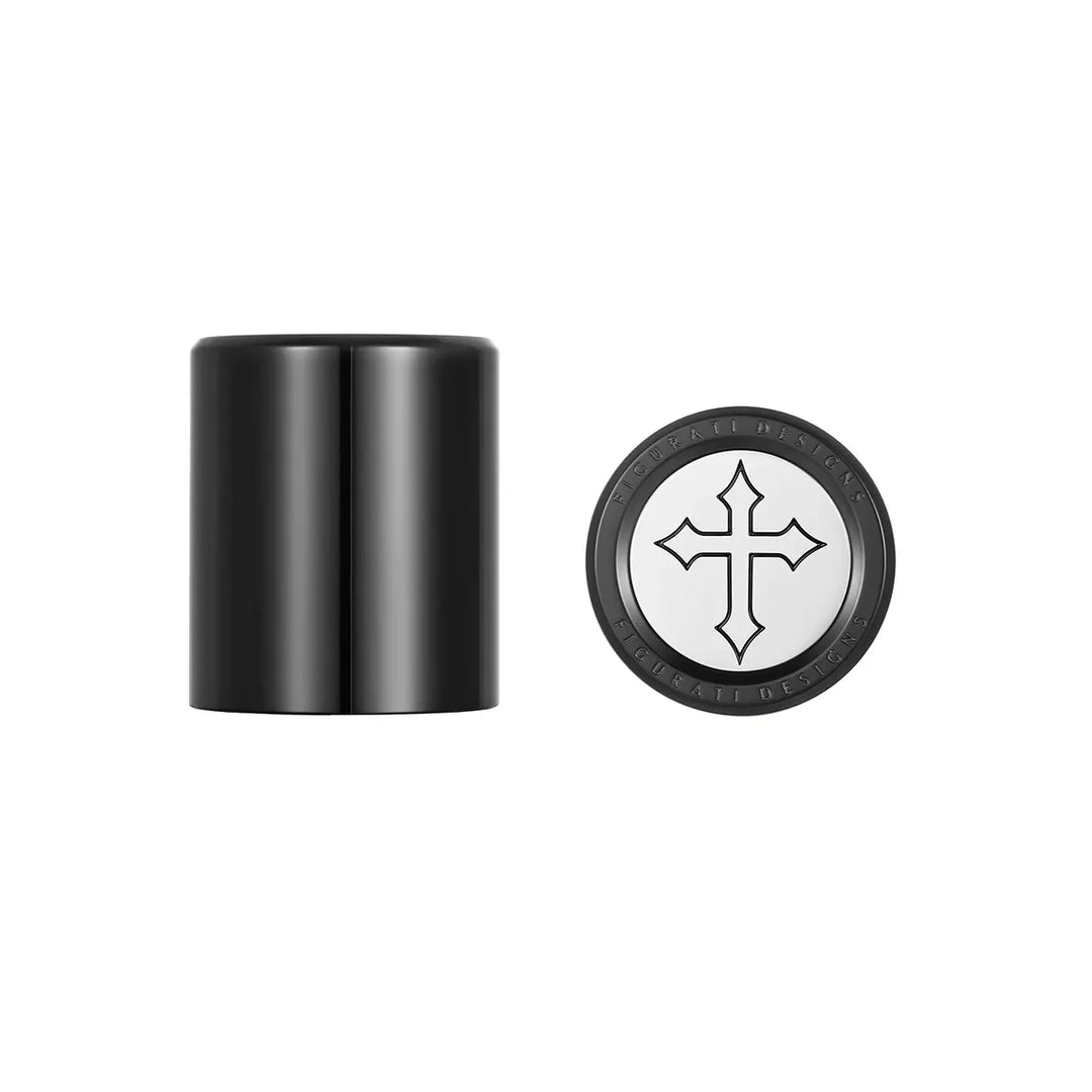 Figurati Designs – Harley-Davidson Stainless-Steel in Black Cross Docking Hardware – FD41-DC-25.2/32-BLK