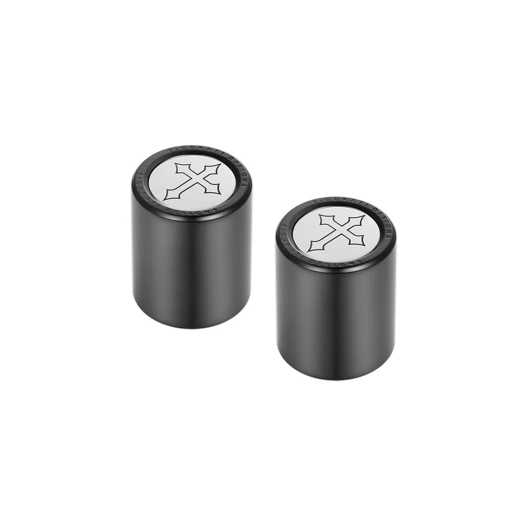 Figurati Designs – Harley-Davidson Stainless-Steel in Black Cross Docking Hardware – FD41-DC-25.2/32-BLK