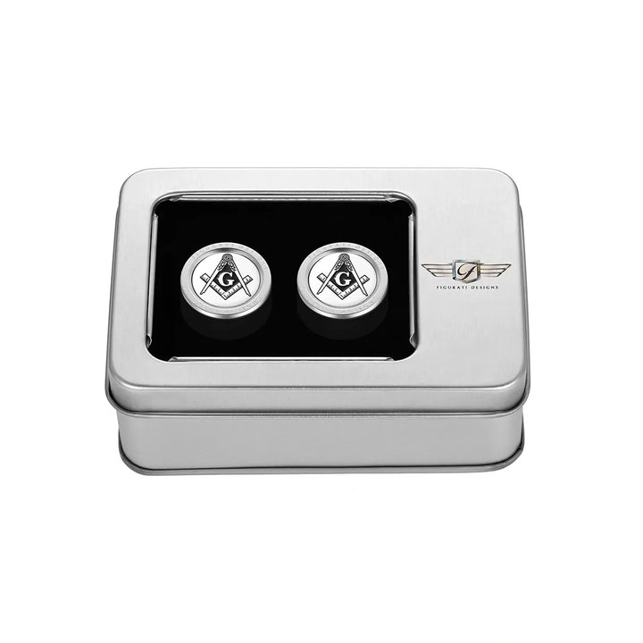 Figurati Designs – Harley-Davidson Stainless-Steel Masonic Emblem Docking Hardware – FD42-DC-25.2/32-SS