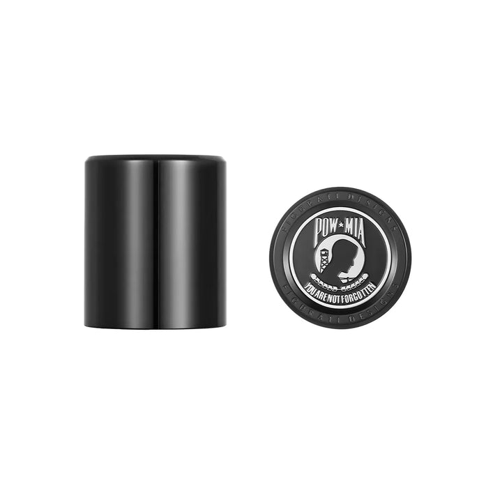 Figurati Designs – Harley-Davidson Stainless-Steel in Black POW MIA Docking Hardware – FD50-DC-25.2/32-BLK