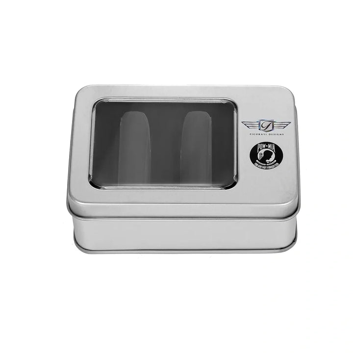 Figurati Designs – Harley-Davidson Stainless-Steel In Black POW MIA Docking Hardware – FD50-DC-25.2/46.5-BLK