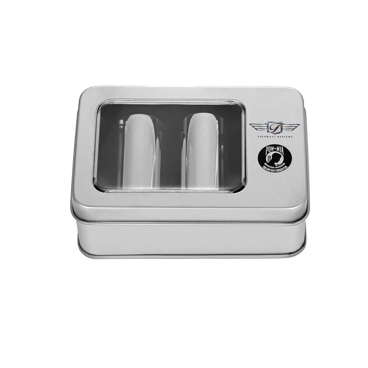 Figurati Designs – Harley-Davidson Stainless-Steel POW MIA Docking Hardware – FD50-DC-25.2/46.5-SS