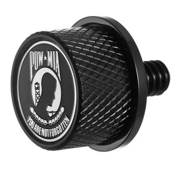Figurati Designs – Stainless-Steel POW Seat Screw in Black – FD50-SEAT-KN-BLK