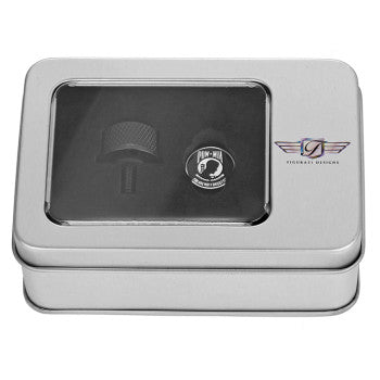 Figurati Designs – Stainless-Steel POW Seat Screw in Black – FD50-SEAT-KN-BLK
