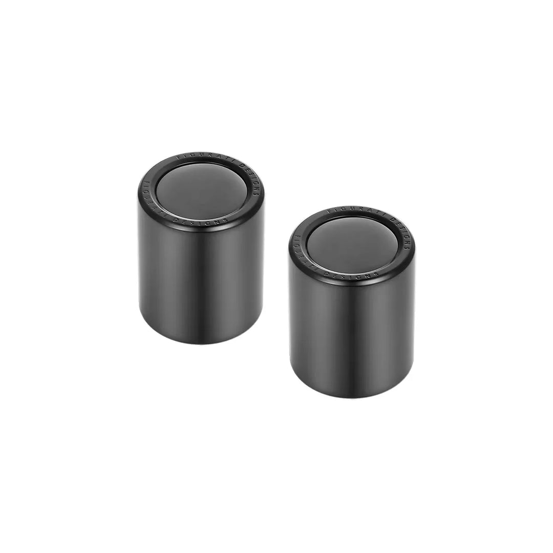 Figurati Designs – Harley-Davidson Stainless-Steel in Black Custom Docking Cover 25.2/32 (Short Skinny) - Full Color – FD65-DC-25.2/32-BLK-C