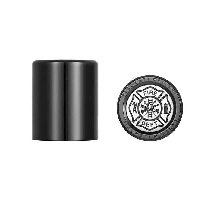 Figurati Designs – Harley-Davidson Stainless-Steel in Black Maltese Cross - FIRE Docking Hardware – FD74-DC-25.2/32-BLK