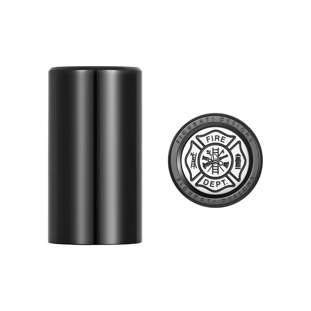 Figurati Designs – Harley-Davidson Stainless-Steel In Black Maltese Cross - FIRE Docking Hardware – FD74-DC-25.2/46.5-BLK