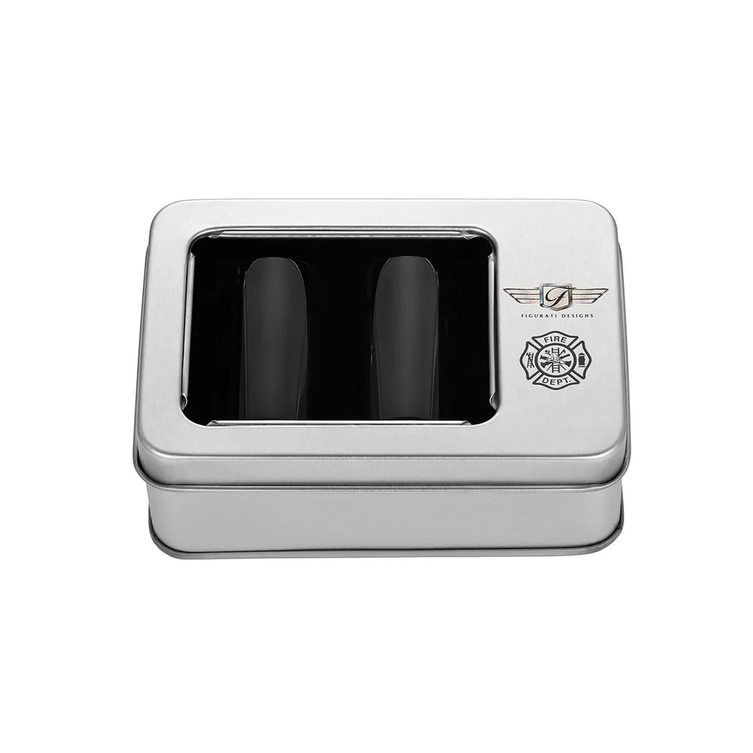Figurati Designs – Harley-Davidson Stainless-Steel In Black Maltese Cross - FIRE Docking Hardware – FD74-DC-25.2/46.5-BLK