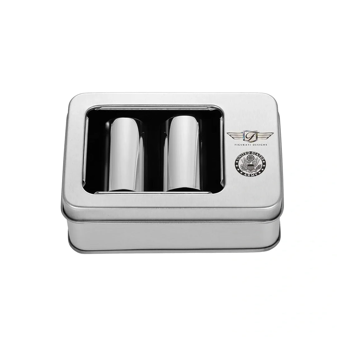 Figurati Designs – Harley-Davidson Stainless-Steel Officially Licensed Army Docking Hardware – FD81-DC-25.2/46.5-SS