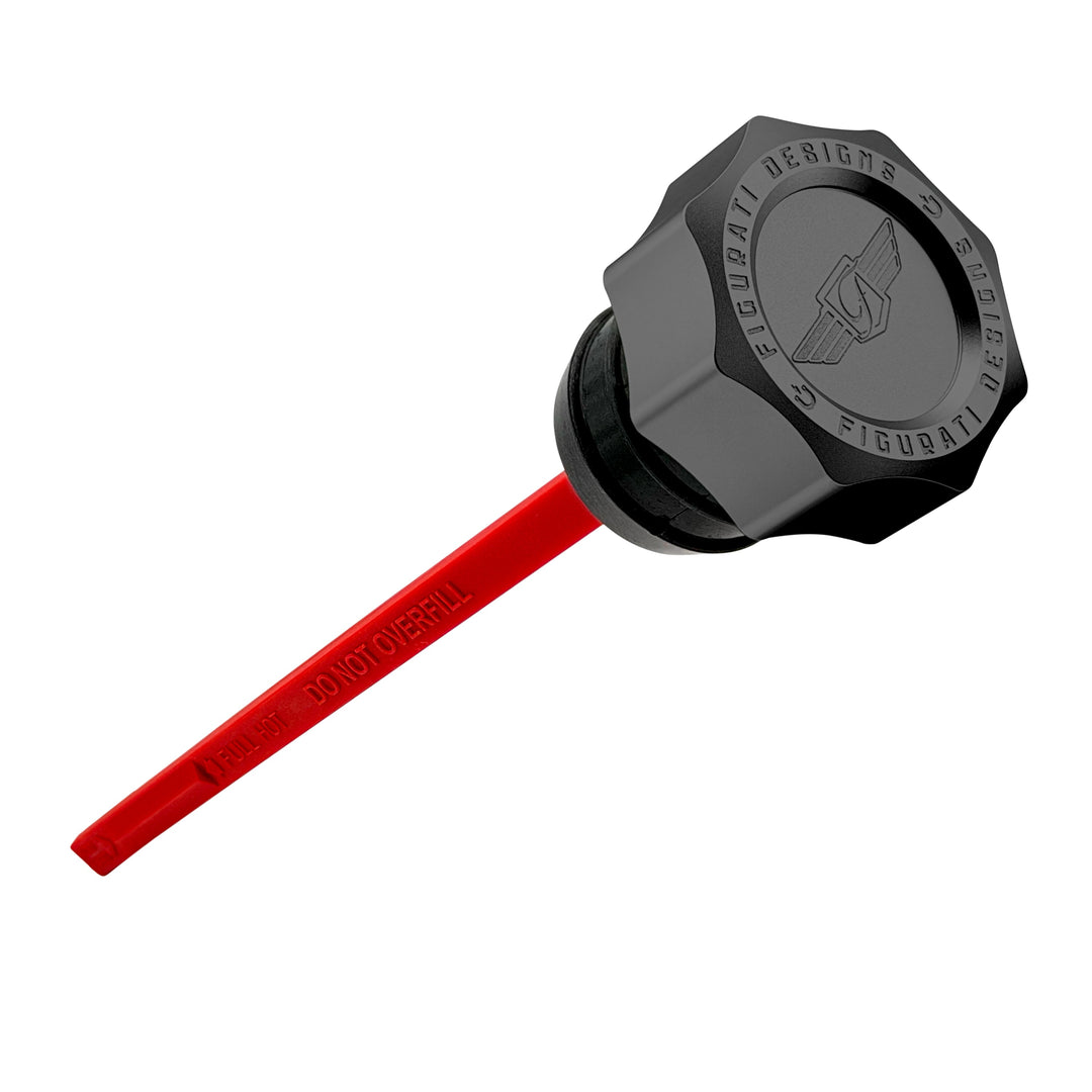 Figurati Designs – Performance Magnetic Dipstick for Harley-Davidson Dyna (1999-2005) - Curved