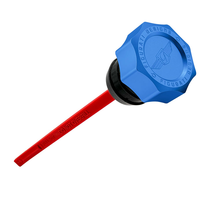 Figurati Designs – Performance Magnetic Dipstick for Harley-Davidson Dyna (1999-2005) - Curved