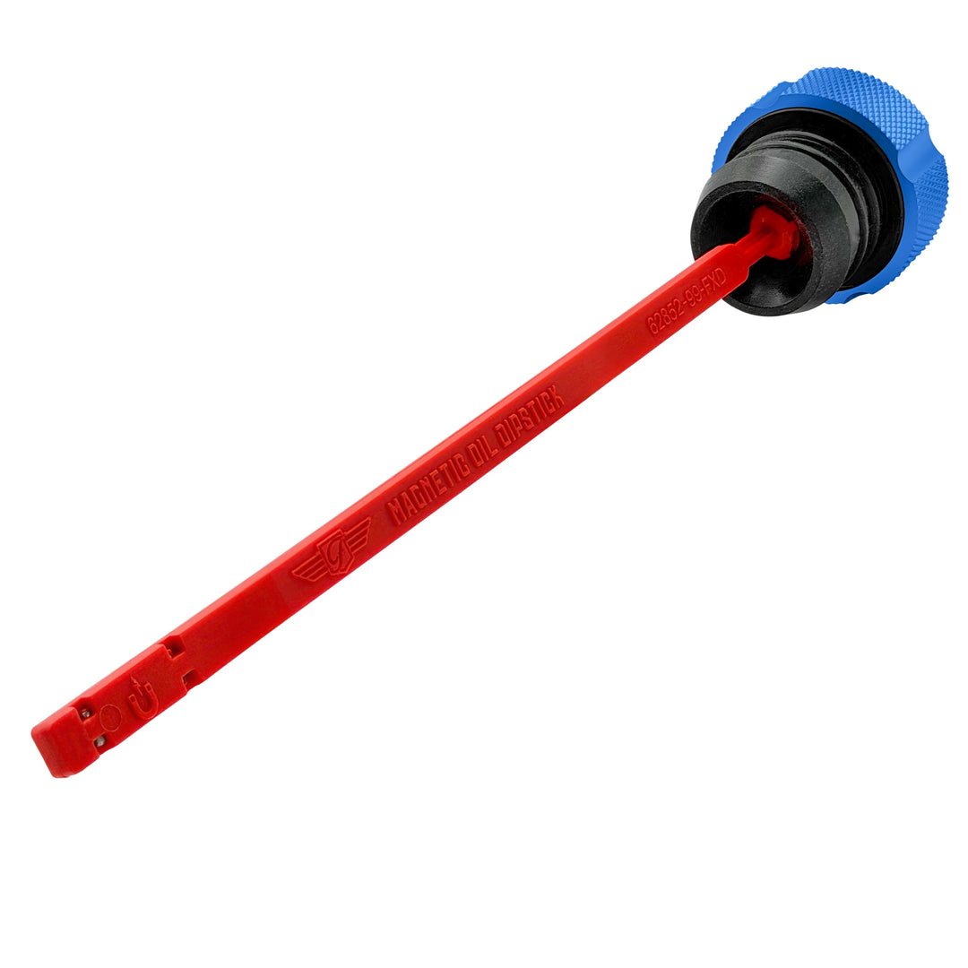 Figurati Designs – Performance Magnetic Dipstick for Harley-Davidson Dyna (1999-2005) - Knurled