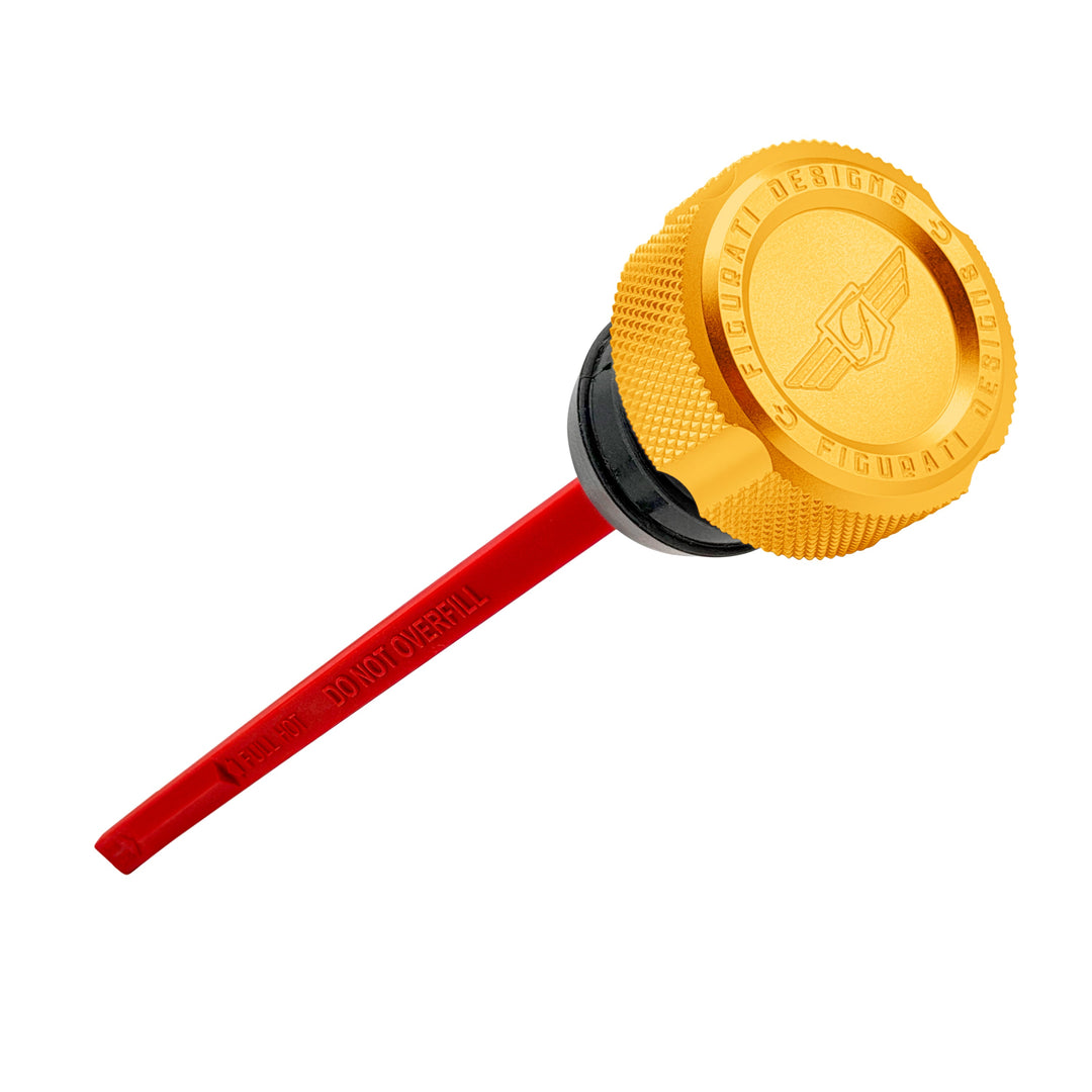 Figurati Designs – Performance Magnetic Dipstick for Harley-Davidson Dyna (1999-2005) - Knurled