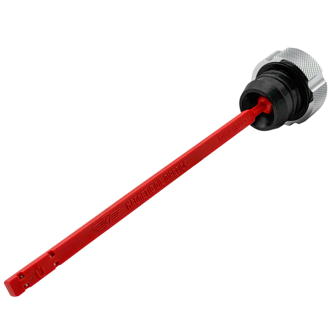 Figurati Designs – Signature Magnetic Dipstick for Harley-Davidson Dyna (1999-2005) - Knurled