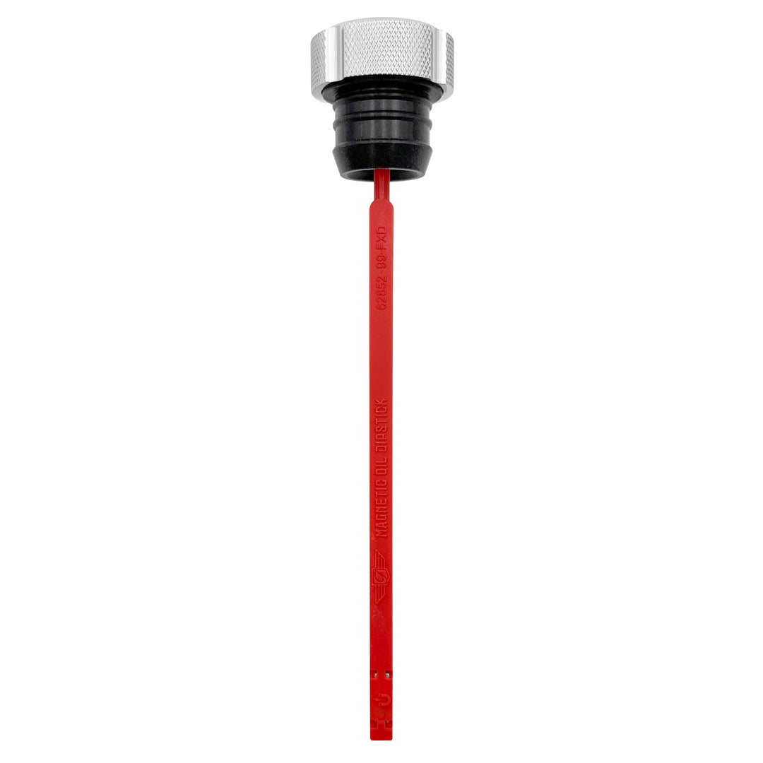 Figurati Designs – Signature Magnetic Dipstick for Harley-Davidson Dyna (1999-2005) - Knurled
