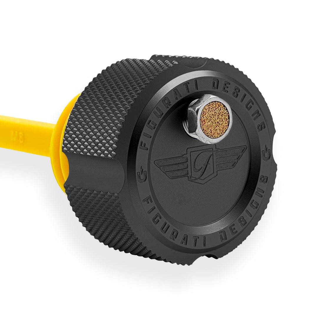 Figurati Designs – Performance Vented Dipstick for Harley-Davidson Touring M8 - Knurled
