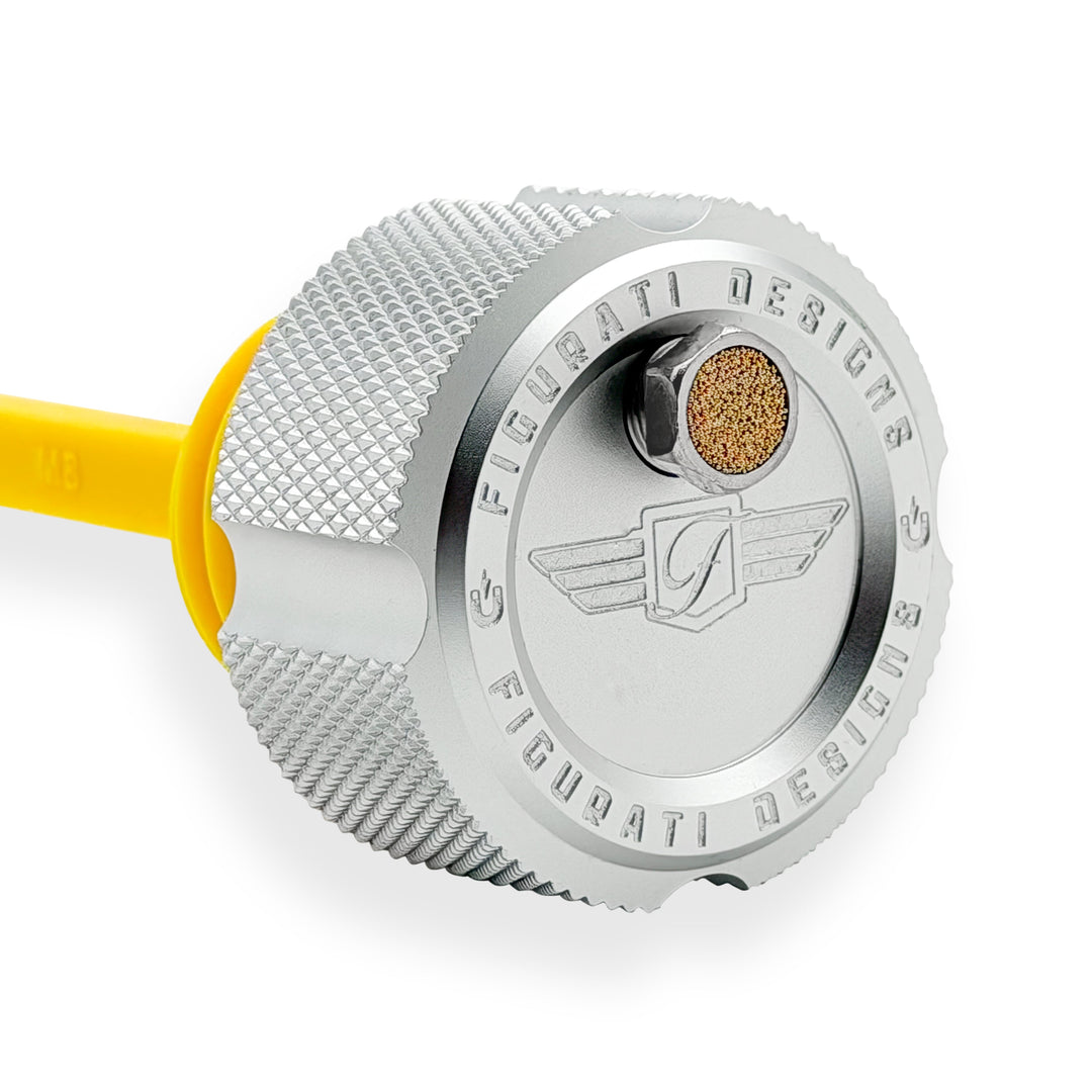 Figurati Designs – Performance Vented Dipstick for Harley-Davidson Touring M8 - Knurled