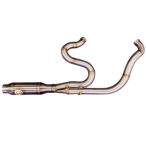 Horsepower Inc. M-Eight Bagger Shorty Exhaust - Stainless - 2017 & Newer Touring