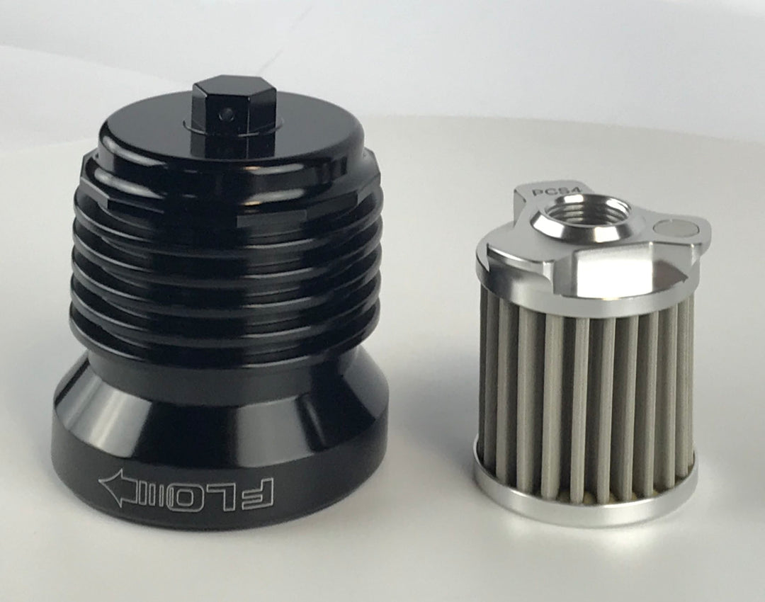 FLO Re-usable Spin-On Oil Filter For Harley Davidson