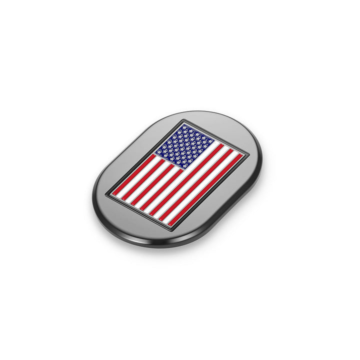 Figurati Designs – Harley-Davidson American Flag Antenna Cover - Left