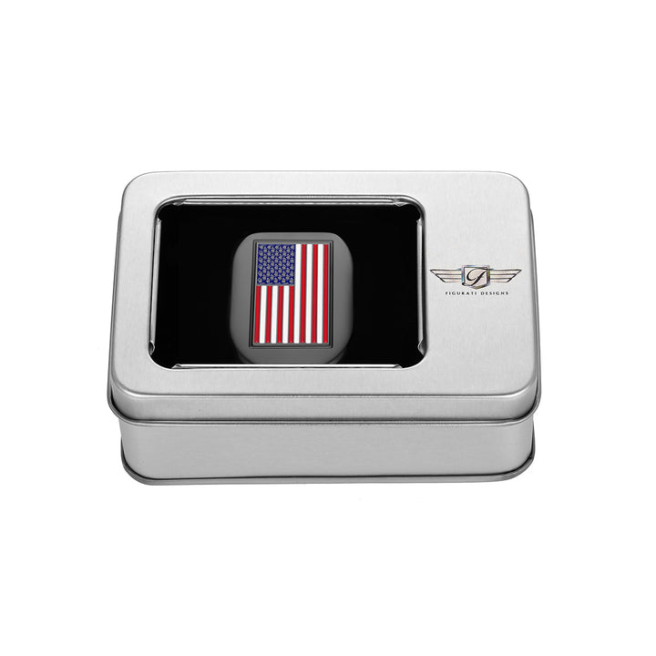 Figurati Designs – Harley-Davidson American Flag Antenna Cover - Left