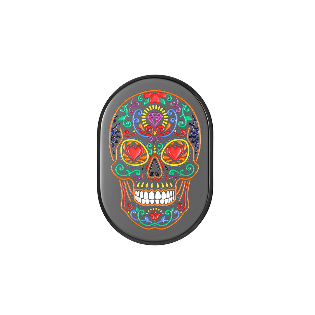 Figurati Designs – Harley-Davidson Antenna Sugar Skull Cover - Left