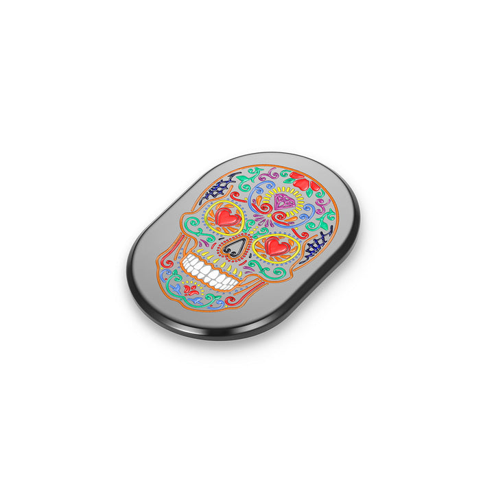 Figurati Designs – Harley-Davidson Antenna Sugar Skull Cover - Left