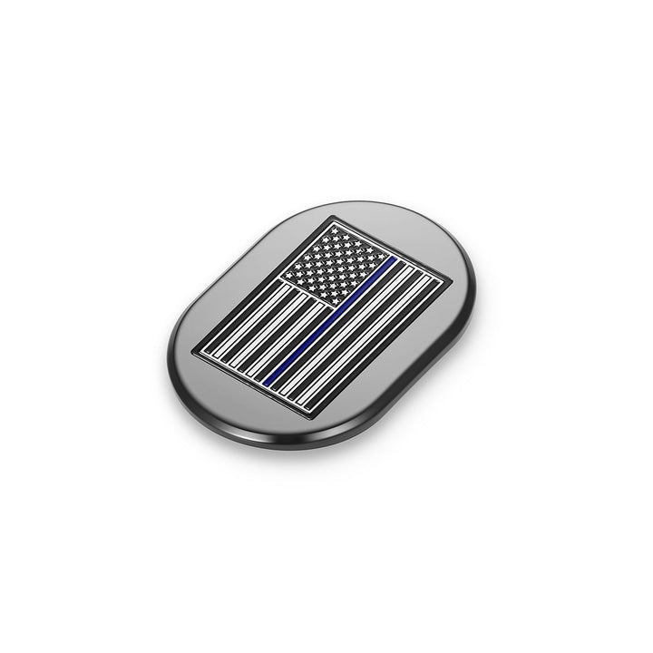 Figurati Designs – Harley-Davidson Black thin Blue Line Antenna Cover - Right – FD71-AC-BLK-RT