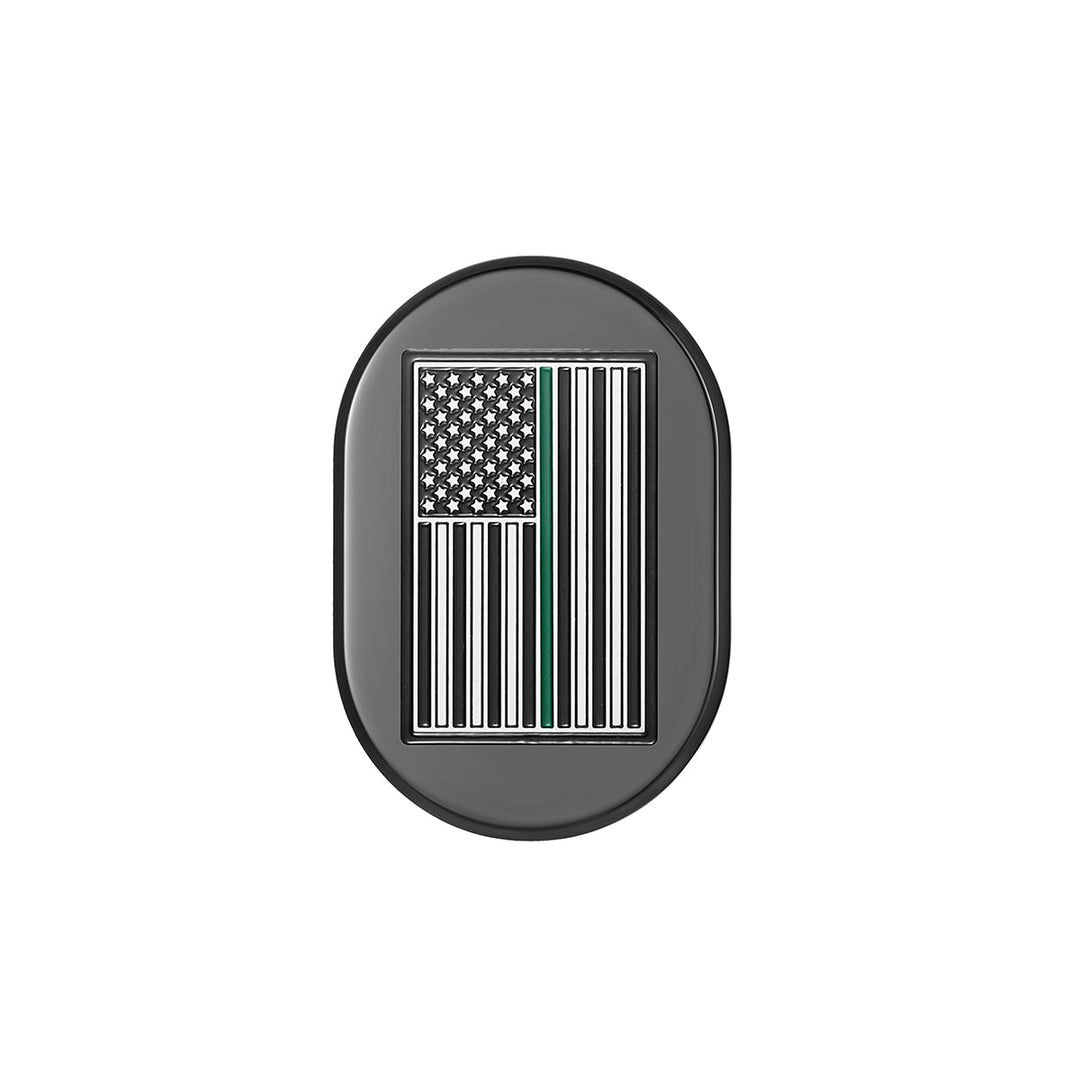 Figurati Designs – Harley-Davidson thin Green Line Antenna Cover - Right