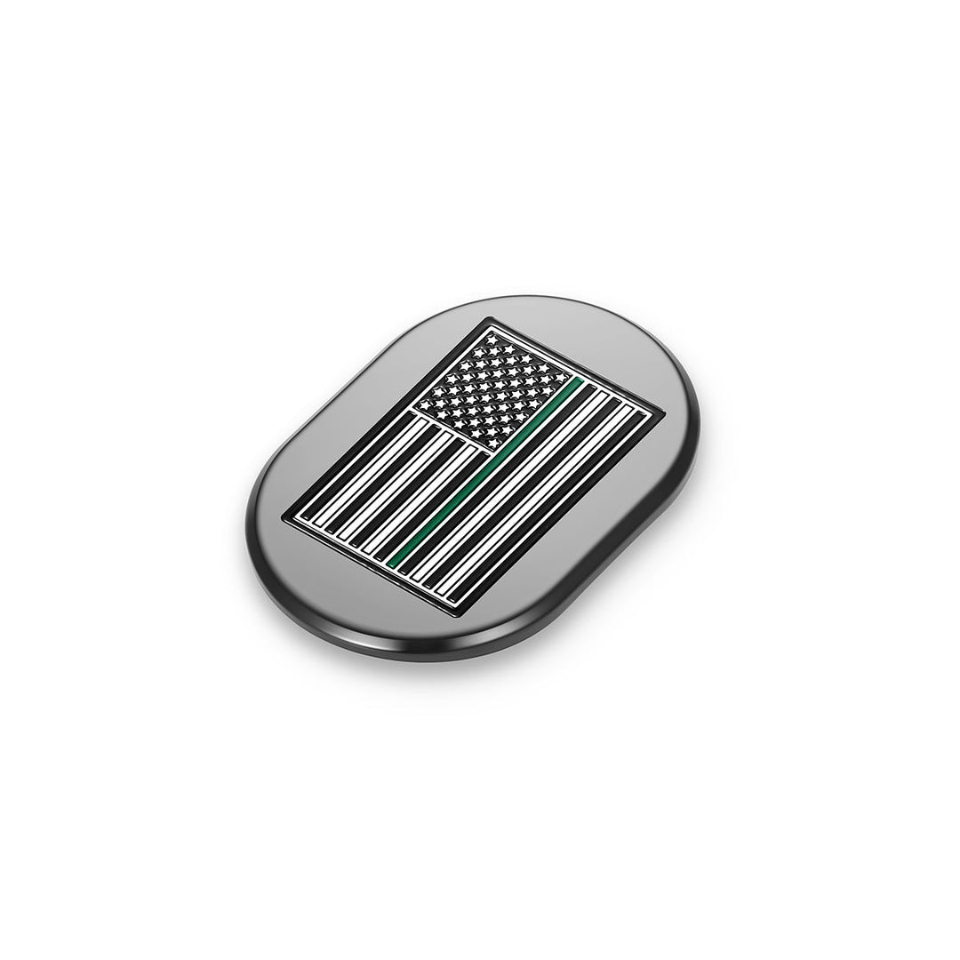 Figurati Designs – Harley-Davidson thin Green Line Antenna Cover - Right