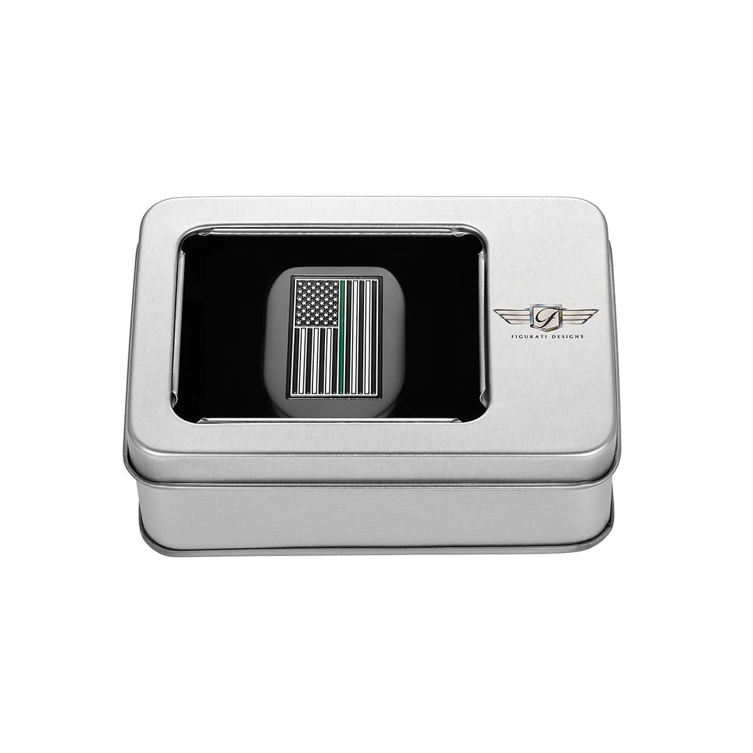 Figurati Designs – Harley-Davidson thin Green Line Antenna Cover - Right