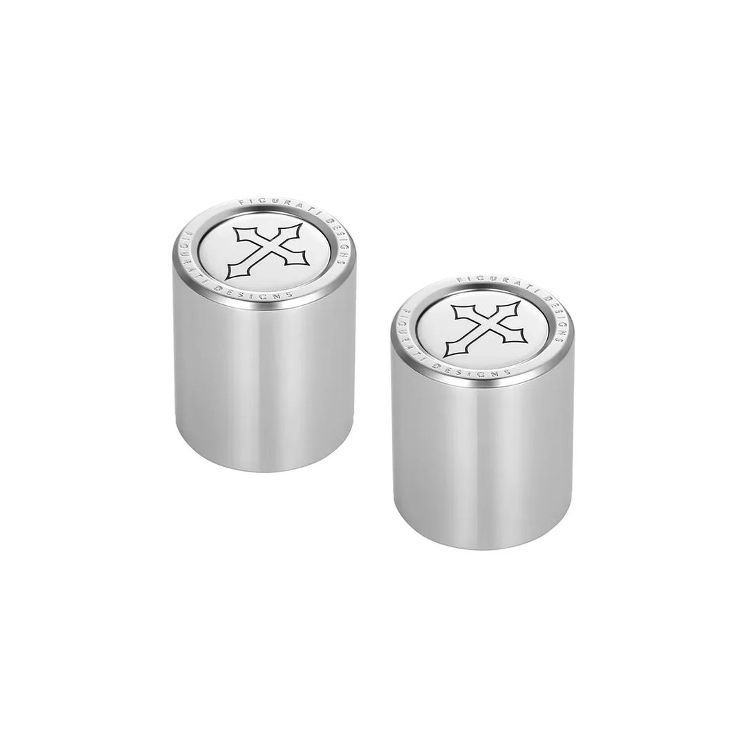 Figurati Designs – Harley-Davidson Stainless-Steel Cross Docking Hardware – FD41-DC-27.2/32-SS