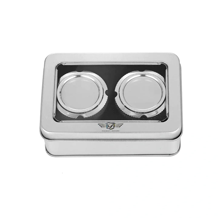 Figurati Designs – Harley-Davidson Stainless-Steel Custom Front Axle Nut Covers - Full Color – FD60-FAC-SS-C