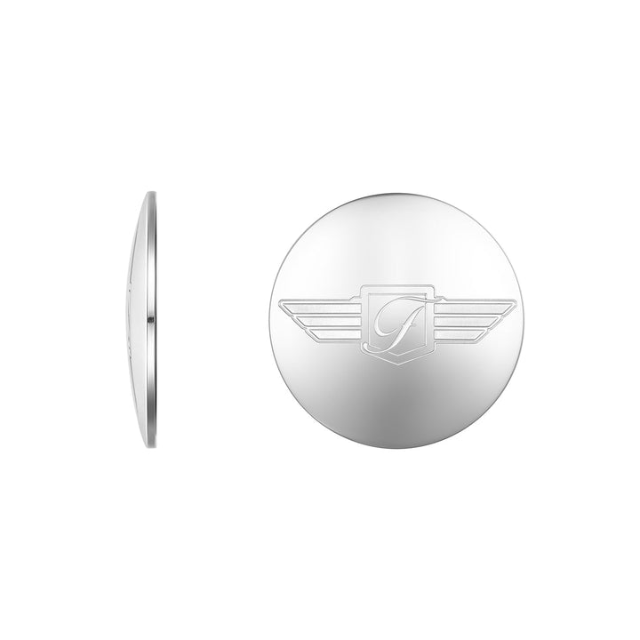 Figurati Designs – Harley-Davidson Stainless-Steel FD Logo Back Fender Cover – FD01-BFCOVER-SS