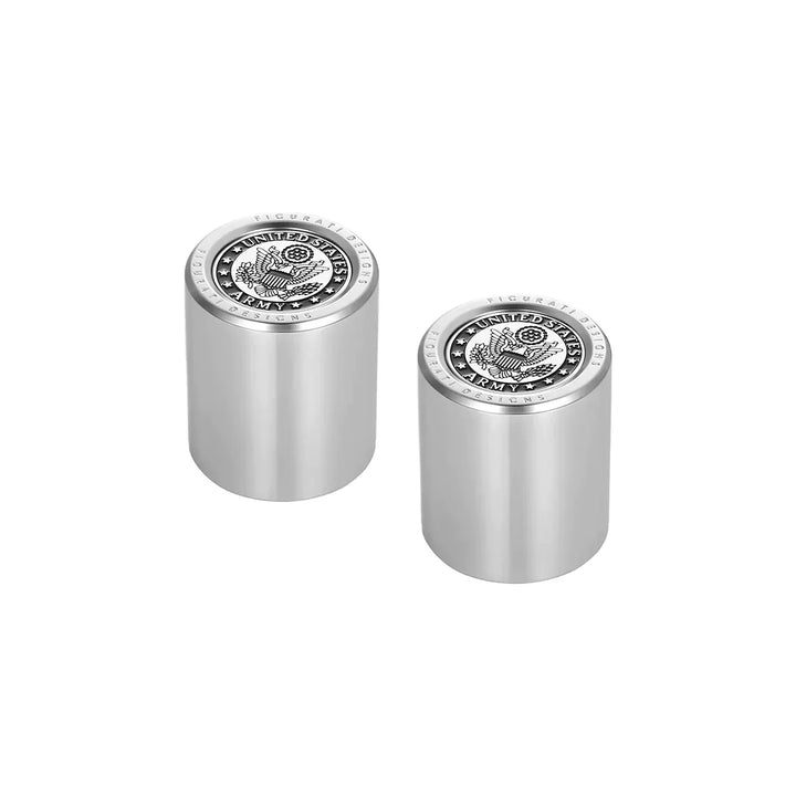 Figurati Designs – Harley-Davidson Stainless-Steel Officially Licensed US Army Docking Hardware – FD81-DC-27.2/32-SS
