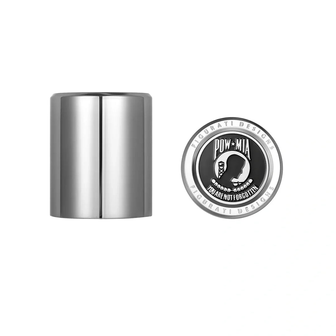 Figurati Designs – Harley-Davidson Stainless-Steel POW MIA Docking Hardware – FD50-DC-27.2/32-SS
