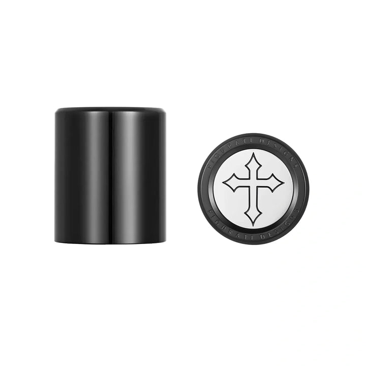 Figurati Designs – Harley-Davidson Stainless-Steel in Black Cross Docking Hardware – FD41-DC-27.2/32-BLK