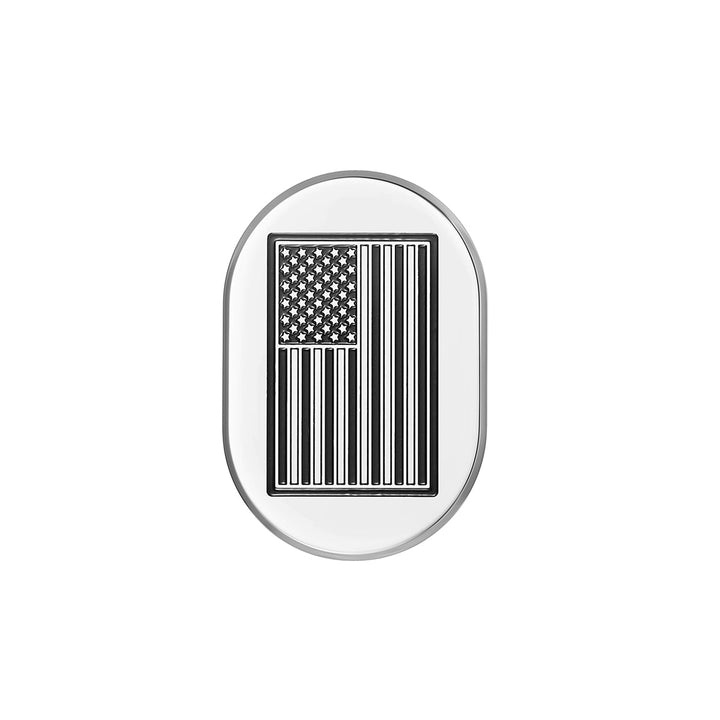 Figurati Designs – Harley-Davidson Stainless-Steel Contrast Cut Antenna Cover - Right – FD26-AC-SS-RT