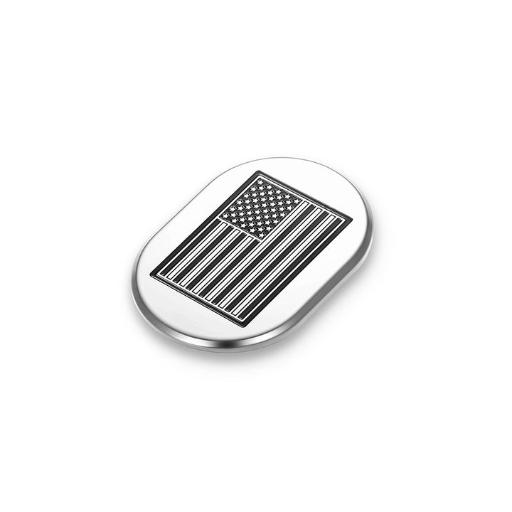 Figurati Designs – Harley-Davidson Stainless-Steel Contrast Cut Antenna Cover - Left – FD26-AC-SS-LFT