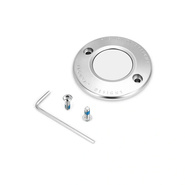Figurati Designs – Harley-Davidson Stainless-Steel Timing Cover M8 Custom Timing Cover - Contrast – FD60-TC-2H-SS-BW
